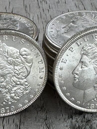 1879 Morgan Silver Dollar BU Lot of 20 S$1 Coins
