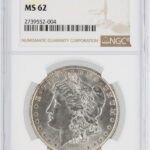 1899 Morgan Silver Dollar NGC MS62 S$1